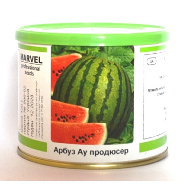 Семена арбуза Ау Продюсер, (Украина), 100 г