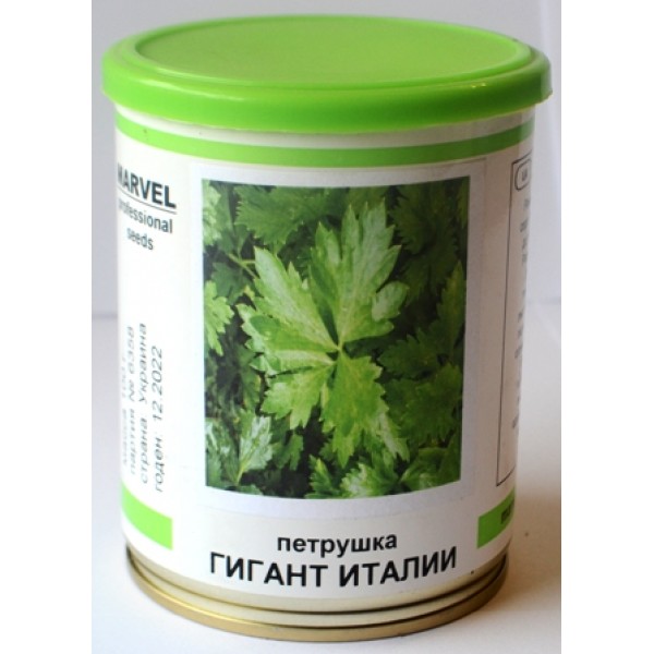 Насіння професійні Петрушки Гігант Італії (Україна), 100 г