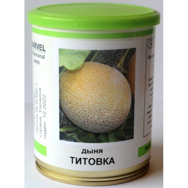 Насіння професійні Дині Титівка (Україна), 100 г