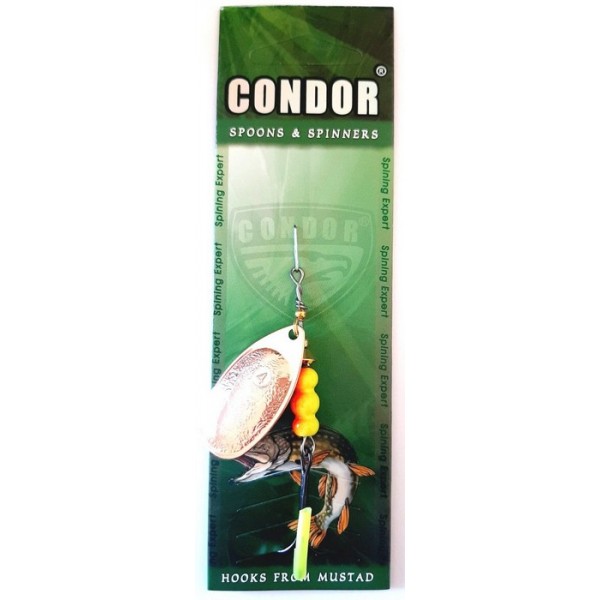 Блесна-вертушка Condor, цвет 114, 10гр Блесна-вертушка Condor, цвет 114, 10гр