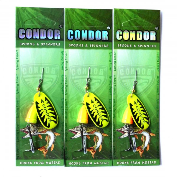 Блесна-вертушка Condor, цвет 804, 10гр