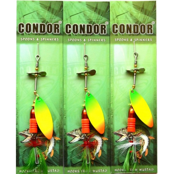 Блесна вращающаяся Condor, цвет 187, 12гр
