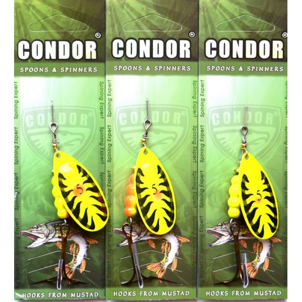 Блесна-вертушка Condor, цвет 199, 15гр