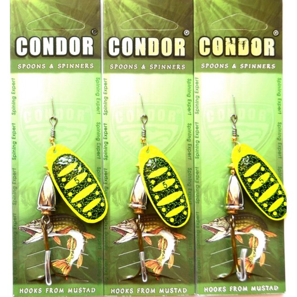 Блесна-вертушка Condor, цвет B9, 12гр
