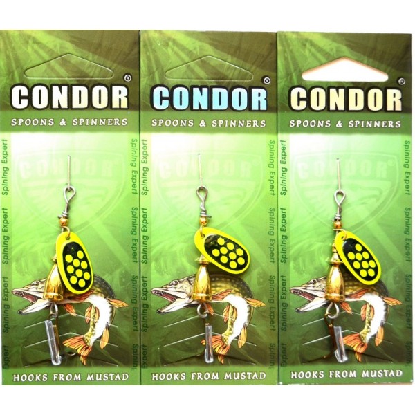Обертається блешня Condor, колір 193, 4г