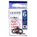 Крючки Leader CHINU BN, № 6 (7шт.)