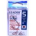 Крючки рыболовные Leader SODE RED, № 5 (6шт.) Крючки рыболовные Leader SODE RED, № 5 (6шт.)
