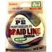 Шнур Kaida BRAID LINE, сірий, зелений 100м, діаметр 0,30мм Шнур Kaida BRAID LINE, сірий, зелений 100м, діаметр 0,30мм