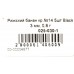 Мормишка вольфрамова Carpe Diem Ризький банан кр.№14 5шт Black 3mm 0,8 g 025-030-1