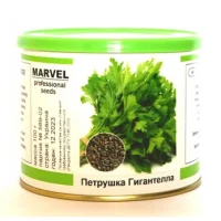 Семена петрушки Гигантелла, Украина, Marvel, банка 100г