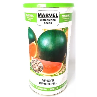 Насіння кавуна Красень, Україна, Marvel, банка 500г