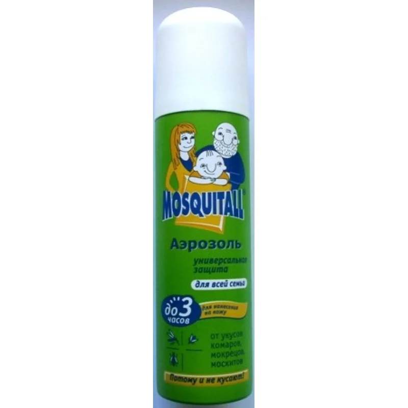 Аерозоль от комарив Mosquitall, 100мл