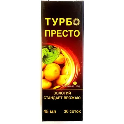 Инсектицид Турбо Престо, Симейний сад, 45мл