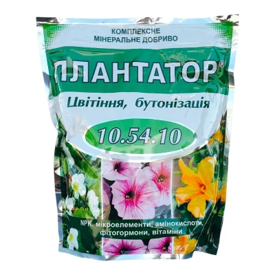 Добриво Плантатор, 1кг, цвітіння, бутонізація, NPK 10.54.10