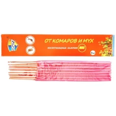 Палички от комарив та мух, диаметр 7,5мм, 15шт/уп