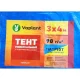 Тент універсальний жовто-блакитний, щільність 90г/м.кв, 3 Х 4м