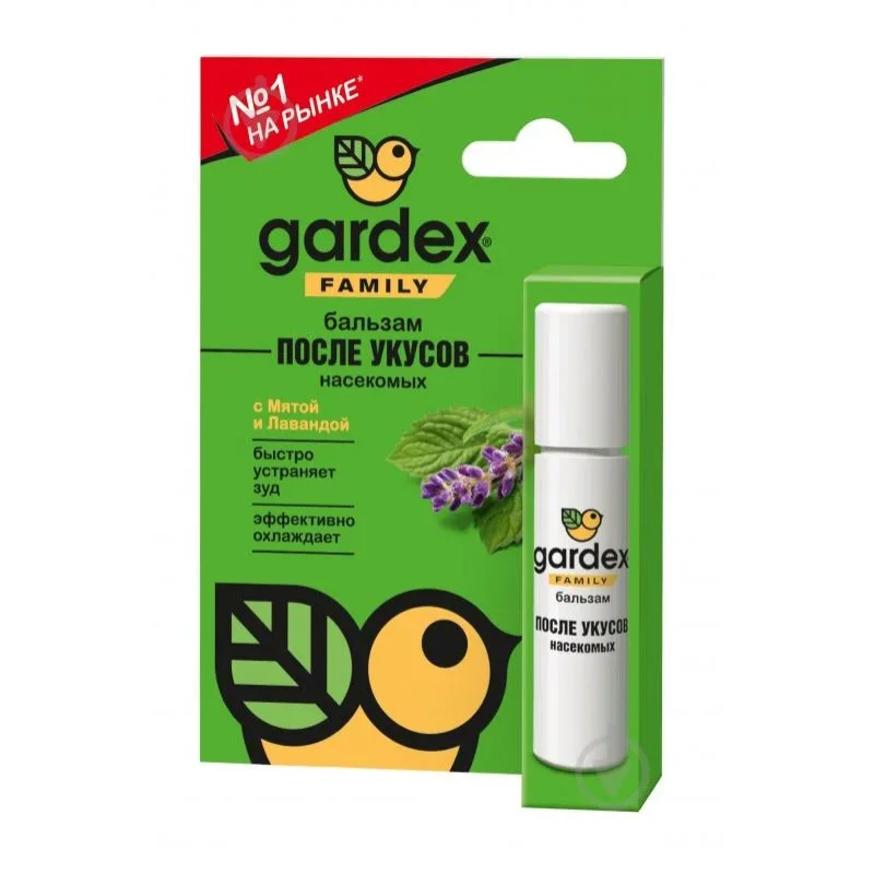 Бальзам писля укусив комах Gardex Family,7мл
