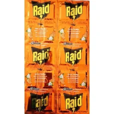 Пластина от комарив Raid с ароматом квиткового меду, 10шт/уп