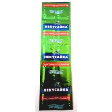 Пластина от комарив Некусайка без запаху, 10шт/уп