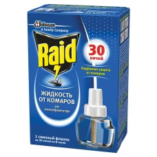 Ридина для фумигатора Raid 30 ночей
