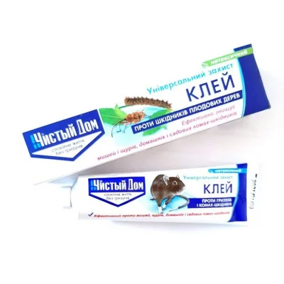 Клей для мишей, щурив та шкидникив Чистий Дим, 121г