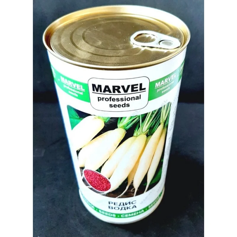 Семена редиса Горилка, Польща, Marvel, банка 500г