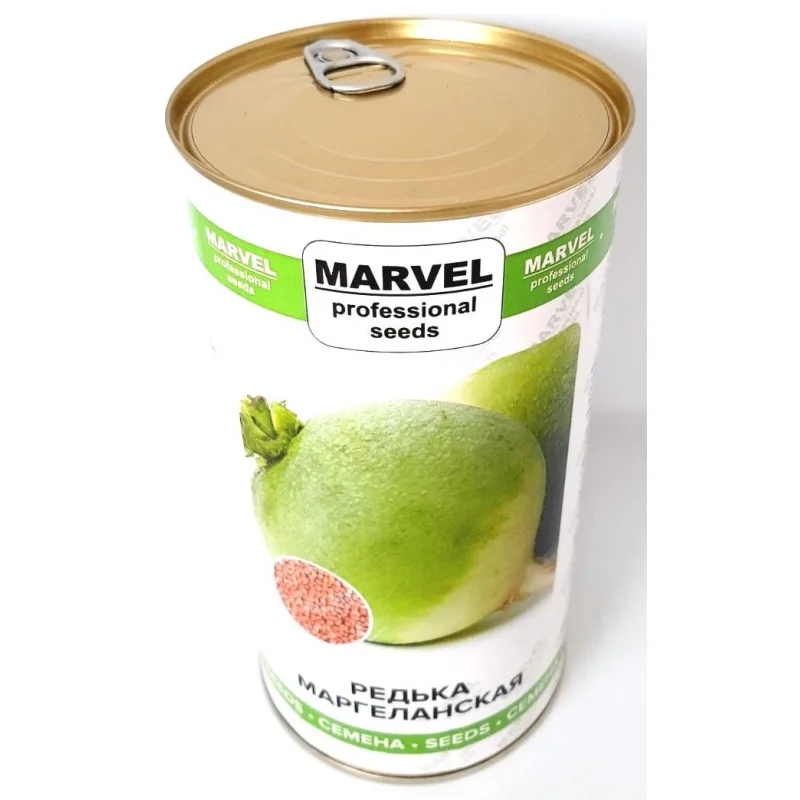 Насіння редьки Маргеланська, Узбекистан, Marvel, банка 500г