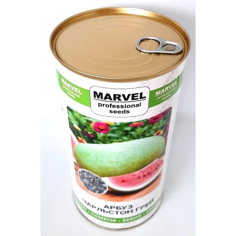 Семена арбуза Чарльстон Грей, Украина, Marvel, банка 500г