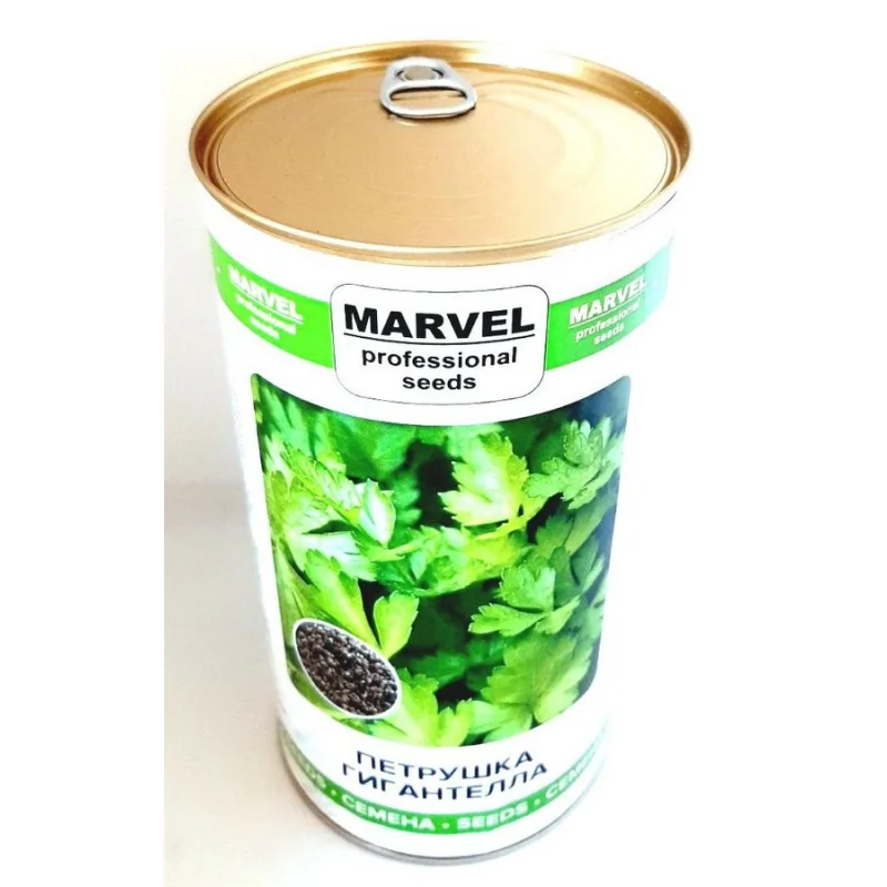 Семена петрушки Гигантелла, Украина, Marvel, банка 500г