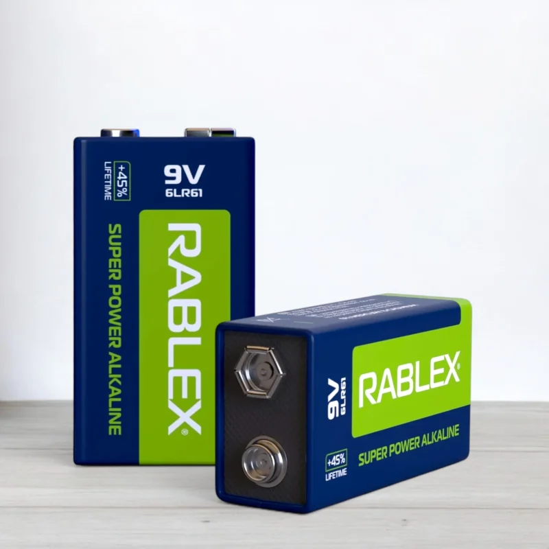 Батарейка лужна Rablex Super Power alkaline крона 6LR61, 9V