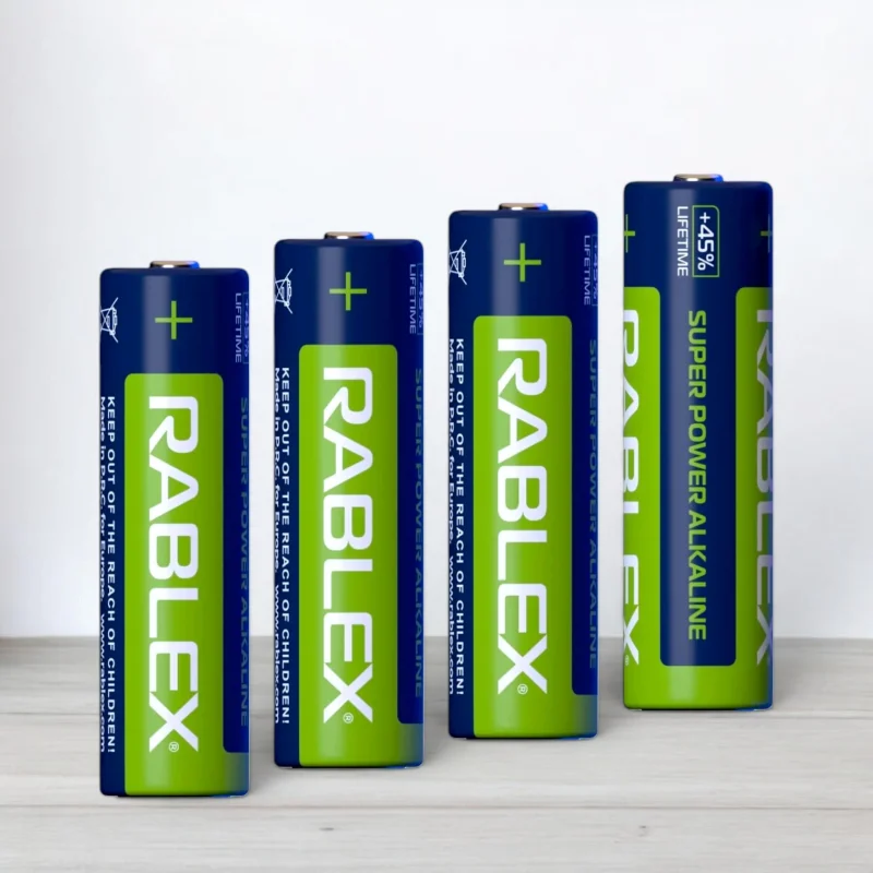 Батарейка лужна Rablex Super Power alkaline LR6, AA, 1,5V, 4шт/уп