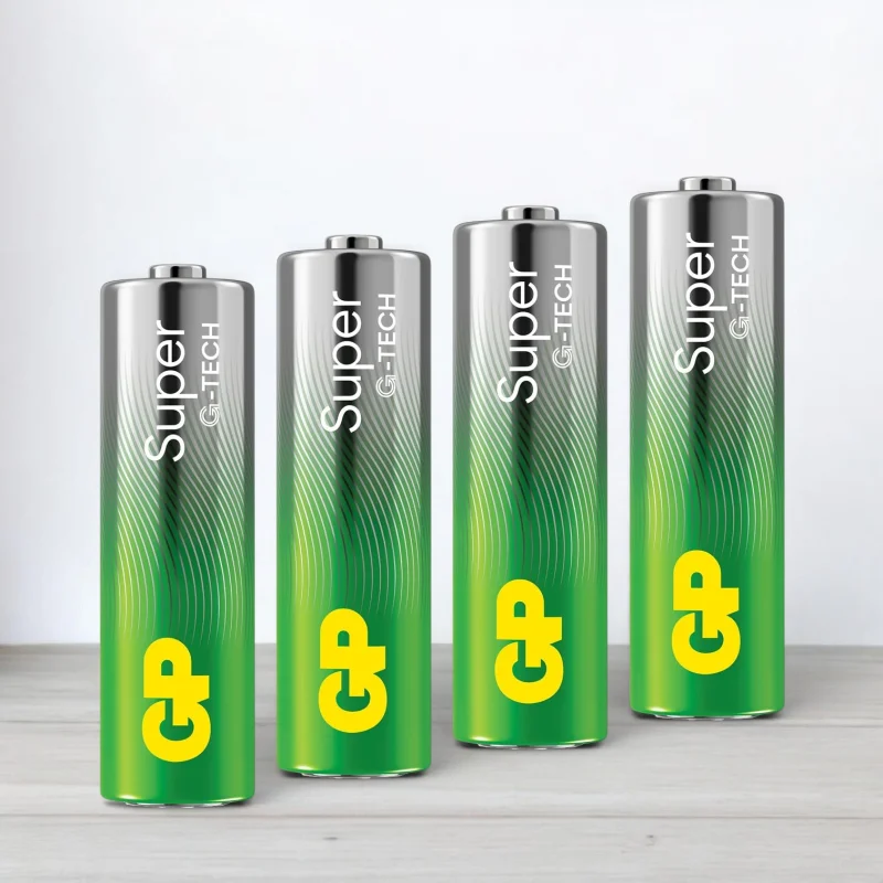 Батарейка лужна GP Super alkaline LR6, AA, 1,5V, 4шт/уп