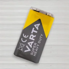 Солевая батарейка Varta Super Heavy Duty, тип 6F22, 9 В