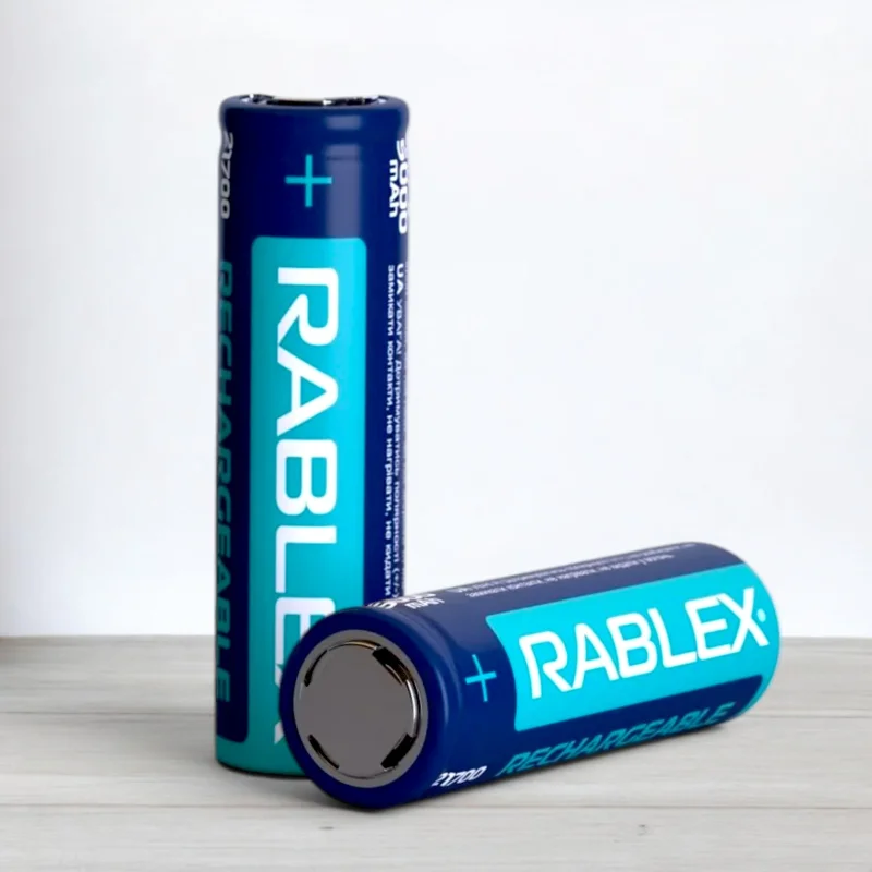 Аккумулятор Rablex 21700 Li-ion, 5000 мА·ч, 3,7 В