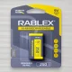 Аккумулятор Rablex «Крона» 6HR61 Ni-MH, 250 мАч, 9 В