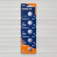 Батарейка литиева Rablex таблетка CR1616, 3V, 5шт/уп