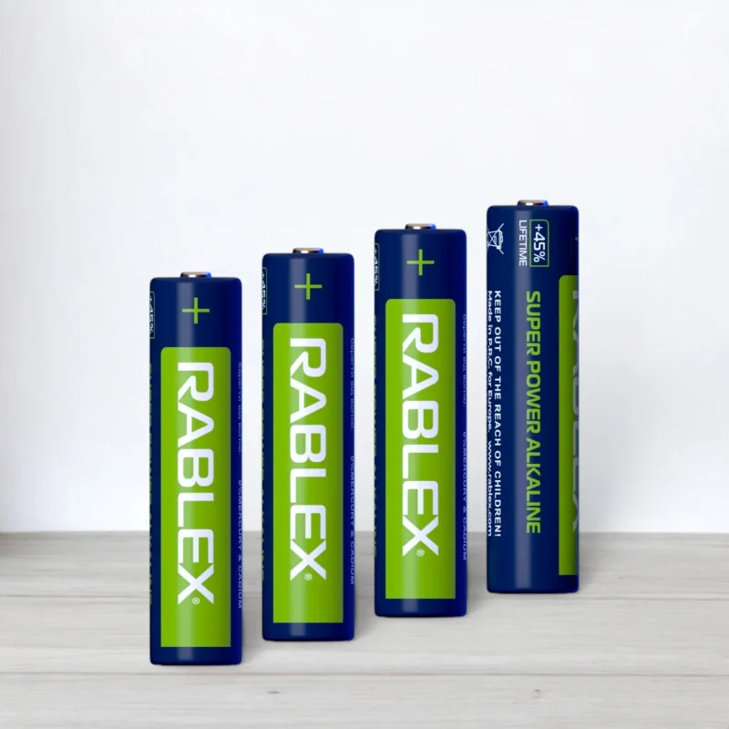 Батарейка лужна Rablex Super Power alkaline LR3, AAA, 1,5V, 4шт/уп