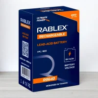 Акумулятор свинцево-кислотний Rablex 6V RB645, 4500mAh, 4,5A
