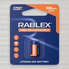 Аккумулятор Rablex 10180 Li-ion, 100 мАч, 3,7 В