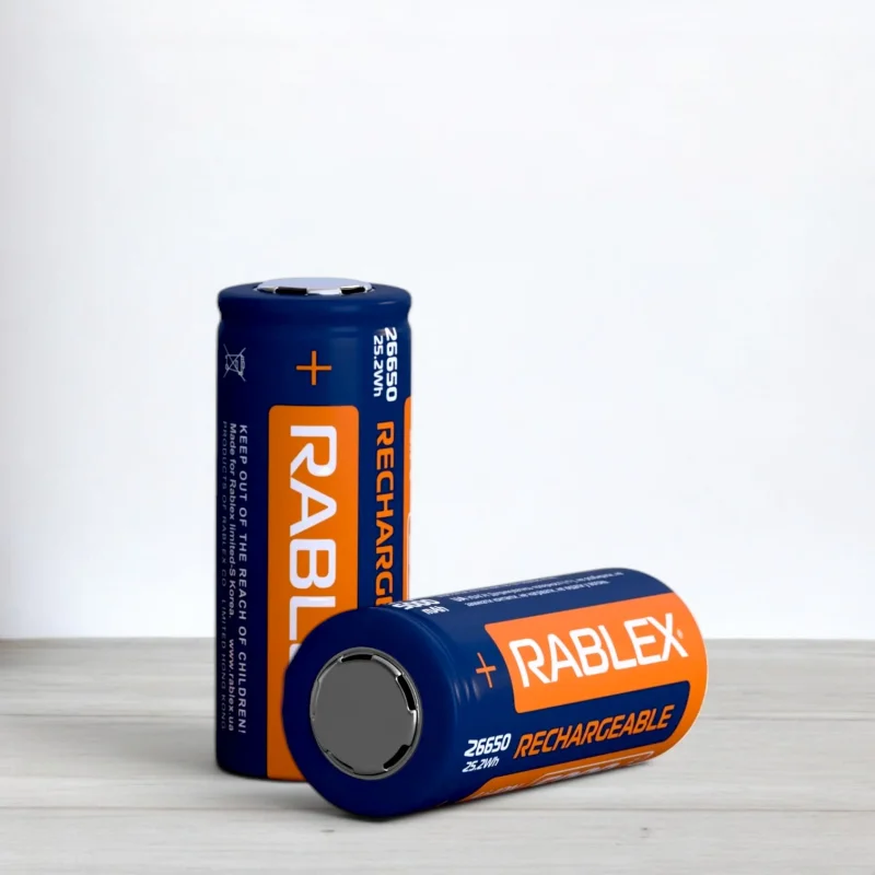 Аккумулятор Rablex 26650 Li-ion, 5000 мАч, 3,7 В