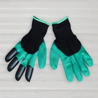 Перчатки садови с кигтями Garden Gloves