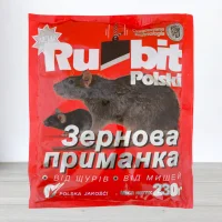 Зернова приманка от щурив та мишей Rubit, 230г