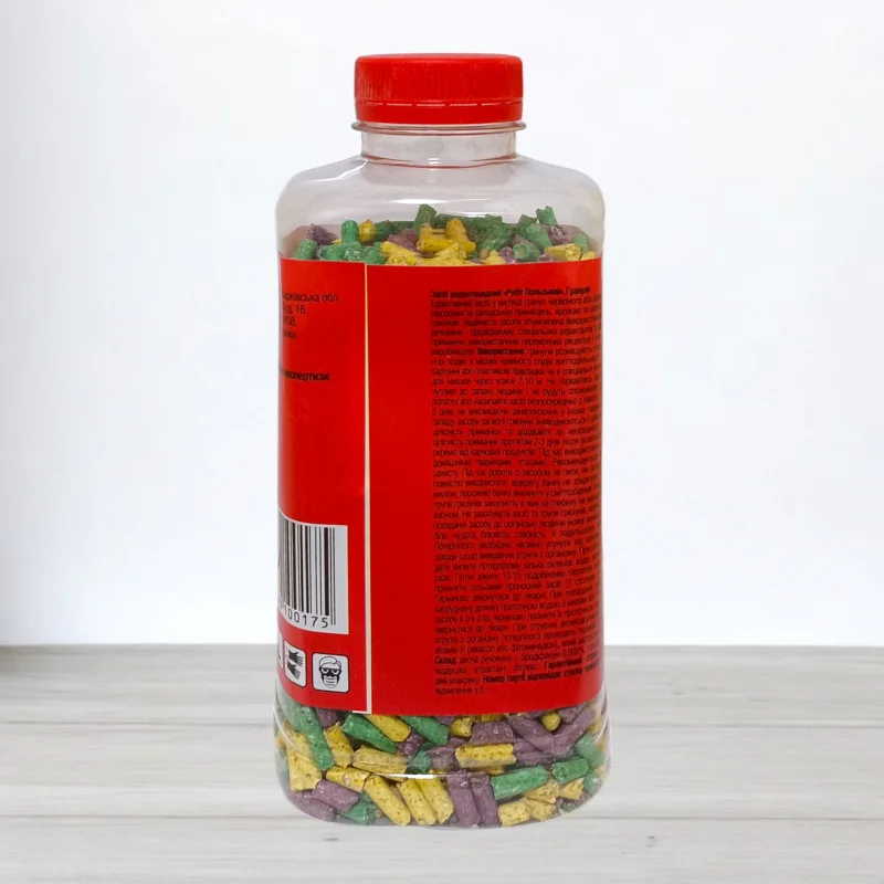 Гранули от щурив та мишей Rubit, банка 330г