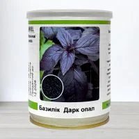 Семена базилика Дарк Опал, Украина, Marvel, банка 100г