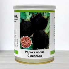 Семена редьки Сквирська Чорна, Украина, Marvel, банка 100г