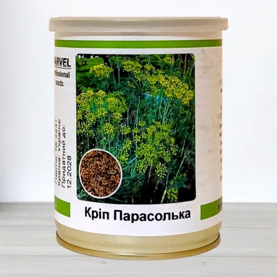 Семена укропа Парасолька, Украина, Marvel, банка 100г
