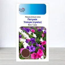 Семена петунии Уникум Сумиш, Украина, Dom, 1г