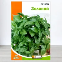 Семена базилика Зеленого, Яскрава, 10г