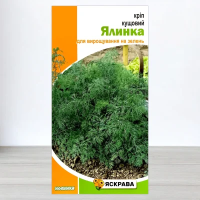 Насіння кропу кущового Ялинка, Яскрава, 5г