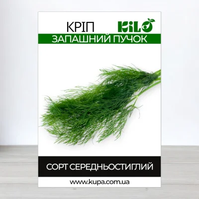 Насіння кропу Запашний Пучок, 100г